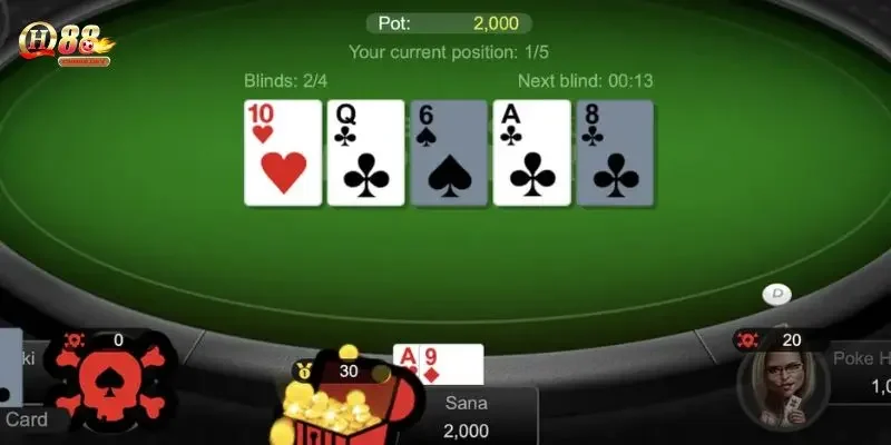 Cách chơi bài Poker online