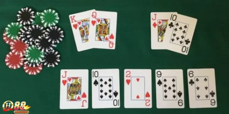 Quy tắc ăn bài trong cách chơi bài câu cá