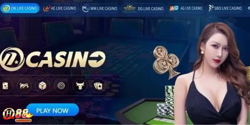 Các điểm nổi bật thu hút người chơi tại casino QH88