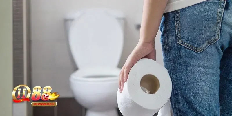 Mơ thấy đi cầu trước mặt nhiều người