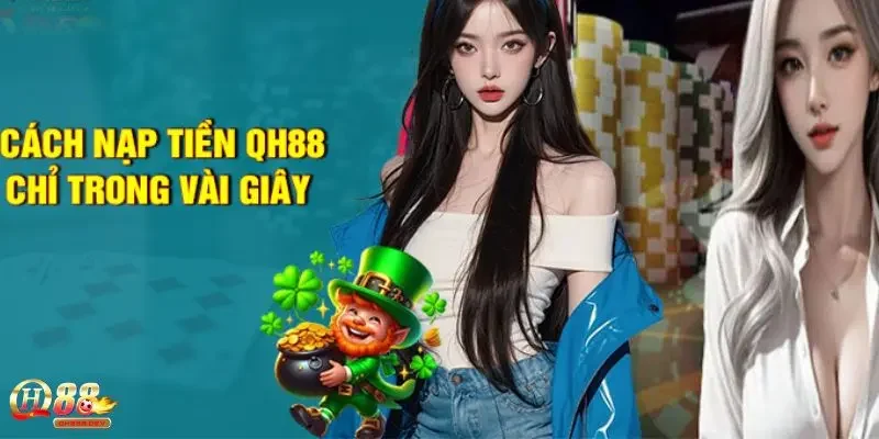 Nạp tiền QH88 bằng mã QR hiện đại
